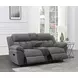 Bahrain Charcoal Reclining 86" Loveseat