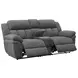 Bahrain Charcoal Power Reclining Console 86" Loveseat