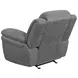Bahrain Charcoal Performance Fabric Glider Recliner