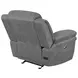 Bahrain Charcoal Performance Fabric Glider Power Recliner
