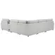 Collins Gray 6 Piece Modular Power Sectional