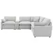Collins Gray 7 Piece Modular Power Sectional