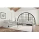 Collins Gray Modular 124" Power Reclining Sofa