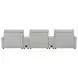 Collins Gray 5 Piece Power Reclining Home Theater Seating