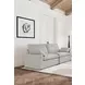 Collins Gray Modular 86" Power Reclining Loveseat