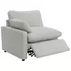 Collins Gray Modular 86" Power Reclining Loveseat