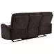 Navarro Dark Brown 79" Motion Sofa