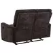 Navarro Dark Brown 57" Motion Loveseat