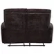 Navarro Dark Brown 57" Motion Loveseat