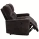 Navarro Dark Brown 57" Motion Loveseat