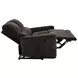 Navarro Dark Brown 57" Motion Loveseat