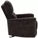 Navarro Dark Brown Glider Recliner