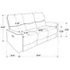 Navarro Burnt Orange 79" Motion Sofa