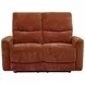 Navarro Burnt Orange 57" Motion Loveseat