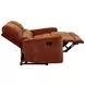 Navarro Burnt Orange 57" Motion Loveseat