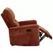 Navarro Burnt Orange Glider Recliner