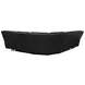 Hewitt Black Top Grain Leather 3 Piece Power Reclining Sectional