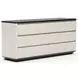Madera Opal Ash and Modern Walnut 6 Drawer Dresser