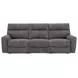 Next Gen Durapella Slate 3 Piece Modular Zero Gravity Power Reclining Sectional with USB Charging