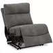 Next Gen Durapella Slate 3 Piece Modular Zero Gravity Power Reclining Sectional with USB Charging