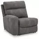 Next Gen Durapella Slate 3 Piece Modular Zero Gravity Power Reclining Sectional with USB Charging