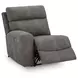 Next Gen Durapella Slate 3 Piece Modular Zero Gravity Power Reclining Sectional with USB Charging