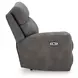 Next Gen Durapella Slate 3 Piece Modular Zero Gravity Power Reclining Sectional with USB Charging