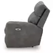 Next Gen Durapella Slate 3 Piece Modular Zero Gravity Power Reclining Sectional with USB Charging