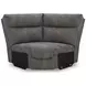 Next-Gen DuraPella Slate 5 Piece Modular Power Reclining Sectional with USB Charging