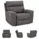 Next-Gen DuraPella Slate Performance Fabric Power Recliner