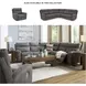 Next-Gen DuraPella Slate Performance Fabric Power Recliner