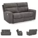 Next-Gen DuraPella Slate Performance Fabric Modular 74" Power Reclining Loveseat