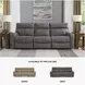 Next-Gen DuraPella Slate Performance Fabric Modular 105" Power Reclining Sofa