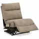Next Gen Durapella Sand 4 Piece Modular Zero Gravity Power Reclining Sectional with Power Headrest and USB Charging