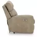 Next Gen Durapella Sand 4 Piece Modular Zero Gravity Power Reclining Sectional with Power Headrest and USB Charging
