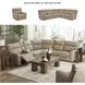 Next-Gen DuraPella Sand Performance Fabric Power Recliner