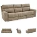 Next-Gen DuraPella Sand Performance Fabric Modular 105" Power Reclining Sofa