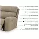 Next-Gen DuraPella Sand 6 Piece Performance Fabric Power Reclining Sectional