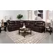 Sycamore Dark Brown 3 Piece Power Reclining Sectional