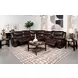 Sycamore Dark Brown 3 Piece Power Reclining Sectional