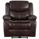 Sycamore Dark Brown Power Recliner