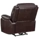 Sycamore Dark Brown Power Recliner