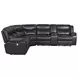Sycamore Dark Gray 3 Piece Power Reclining Sectional