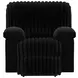 Comet Black Lay Flat Power Recliner with USB Charging