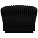 Comet Black Lay Flat Power Recliner with USB Charging