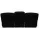 Comet Black 85" Lay Flat Power Reclining Sofa with USB Charging