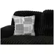 Comet Black 85" Lay Flat Power Reclining Sofa with USB Charging