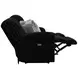 Comet Black 85" Lay Flat Power Reclining Sofa with USB Charging