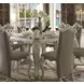 Versailles Bone White 55" Square Counter Height Table