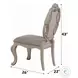 Ragenardus Antique White Extendable Rectangular Dining Room Set